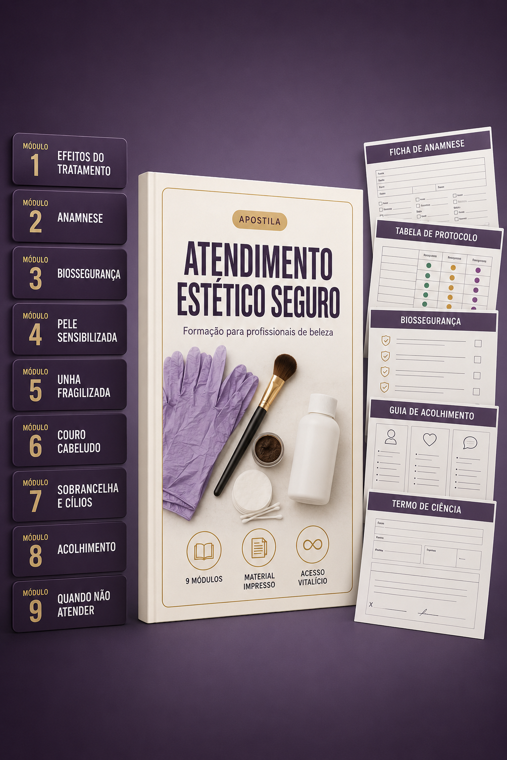 Atendimento Estético Seguro à Cliente em Tratamento Oncológico
